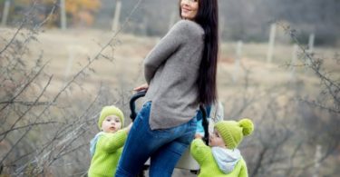 single parent of twins