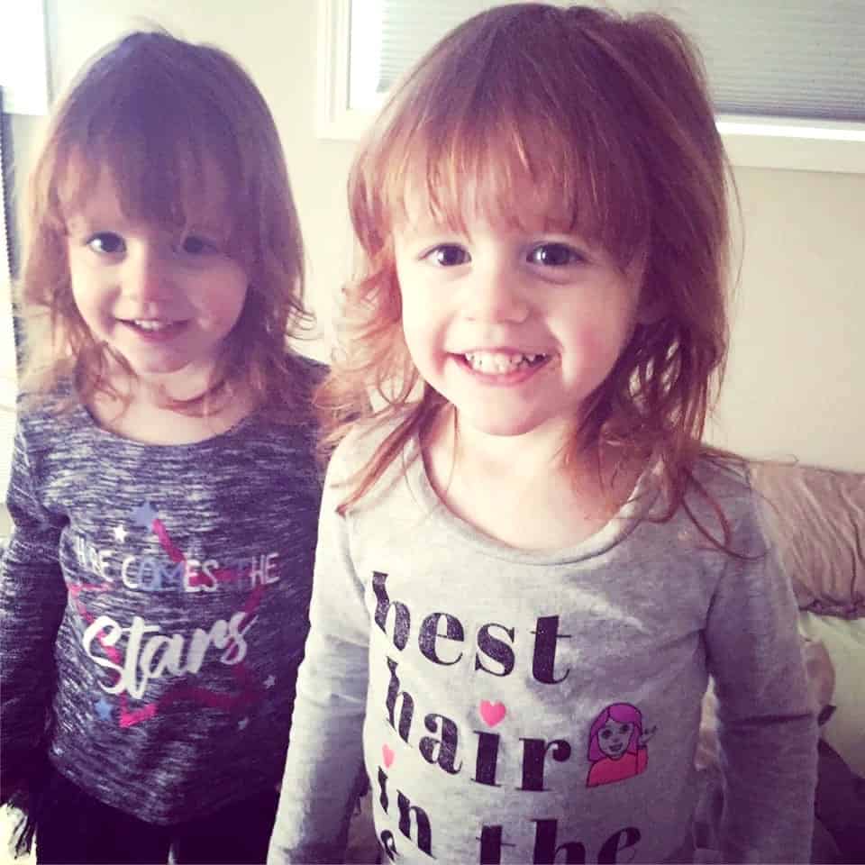 love having twins 2 year old girls