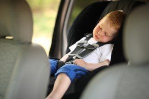 toddler sleeping car safety