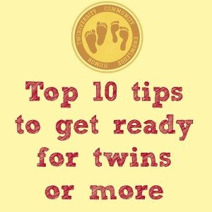 top 10 tips to get redy for twins