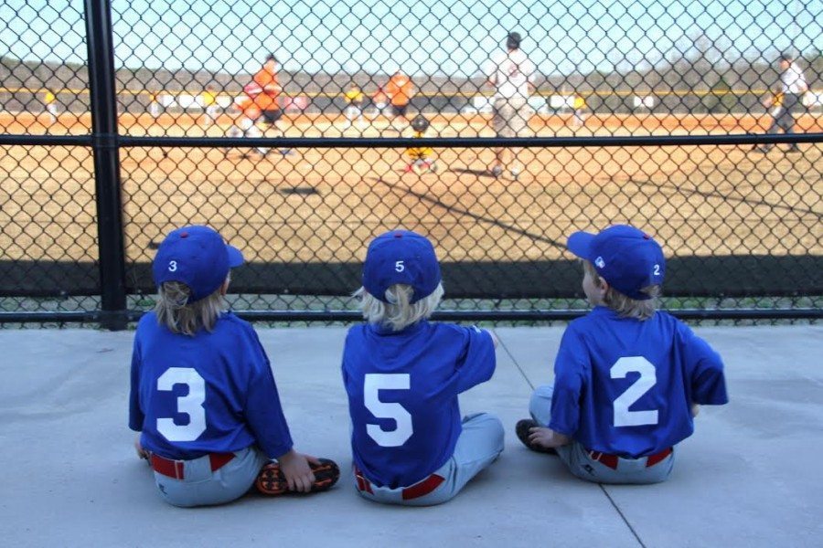 tripletsboys5yearsbaseballsports