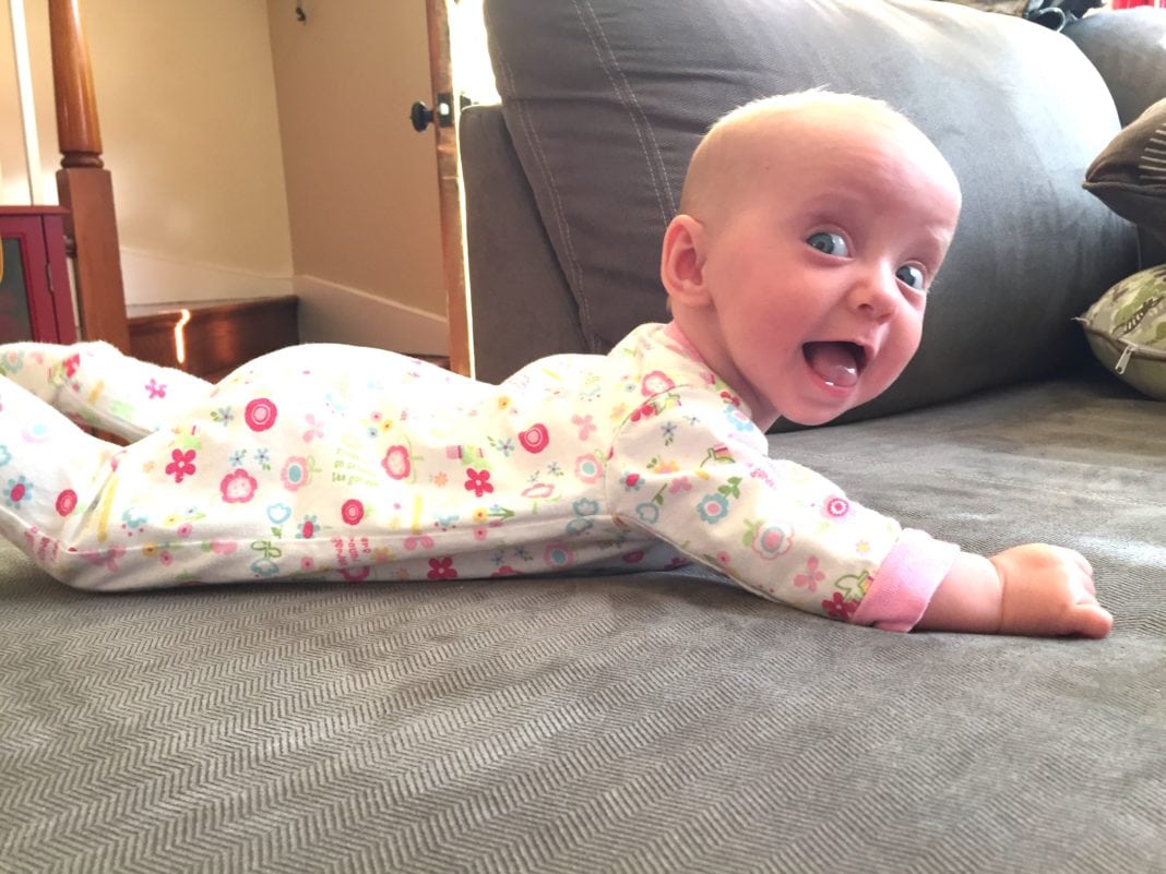 tummy time with twins