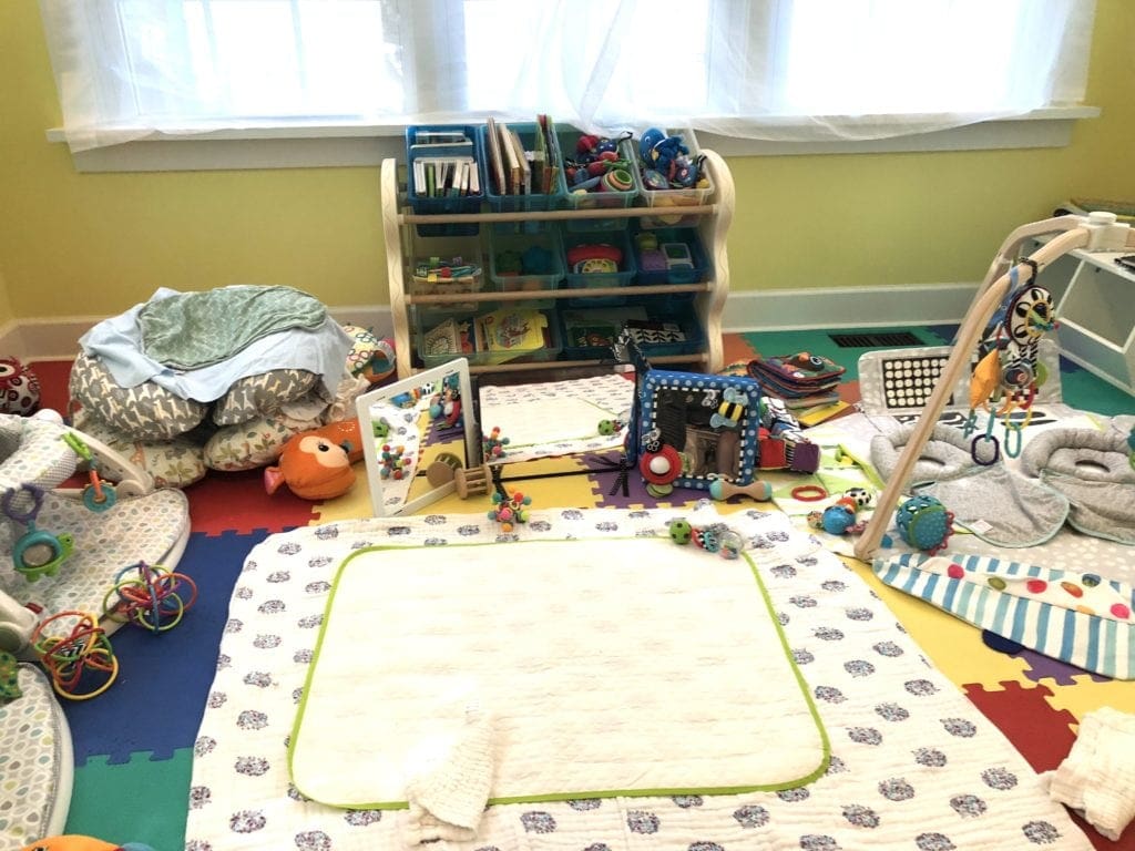 tummy time with twins