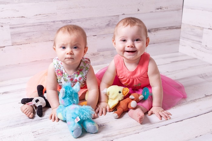 The First Year with Twins 10 Months Old