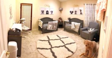 twin nursery design and decor ideas