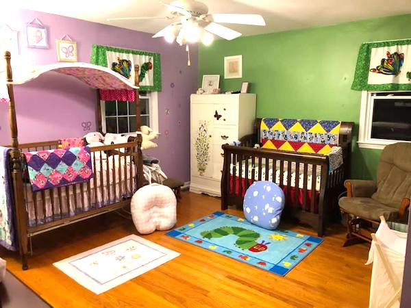 twin nursery design and decor ideas