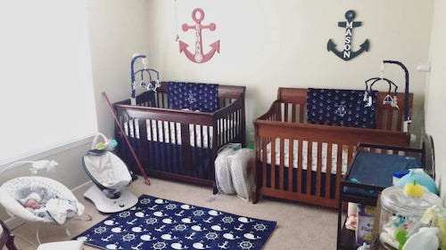 twin nursery design and decor ideas