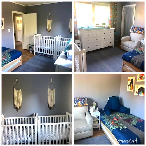 twin nursery design and decor ideas