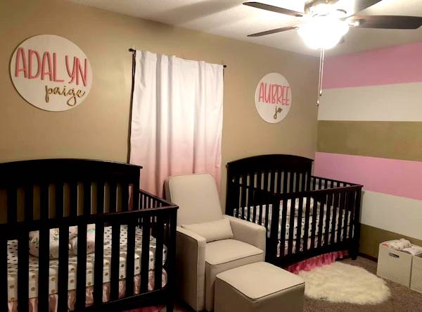 twin nursery design and decor ideas