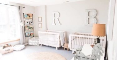 twin nursery design and decor ideas
