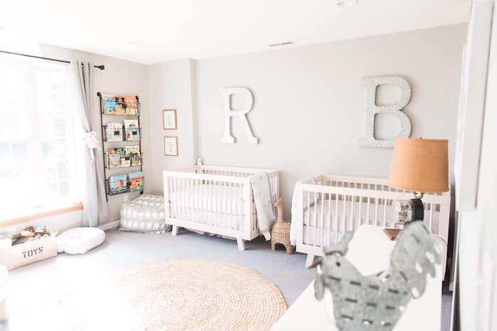 twin nursery design and decor ideas