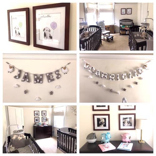 twin nursery design and decor ideas