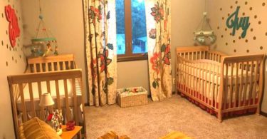twin nursery design and decor ideas