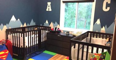 twin nursery design and decor ideas