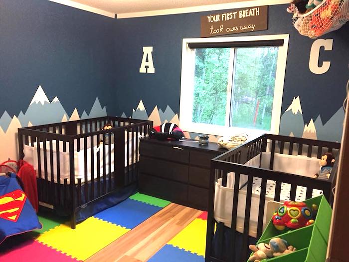 twin nursery design and decor ideas