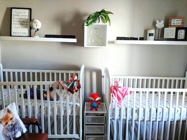 twin nursery design and decor ideas