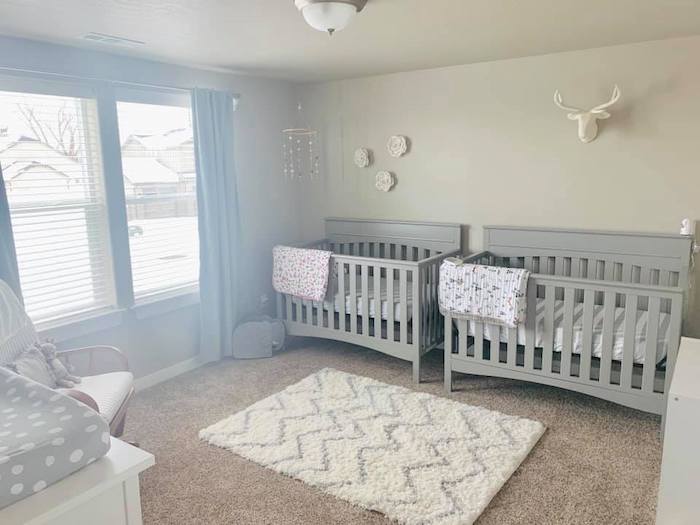 twin nursery design and decor ideas