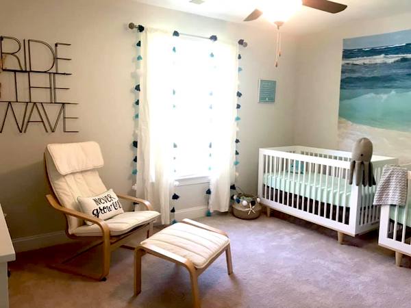 twin nursery design and decor ideas