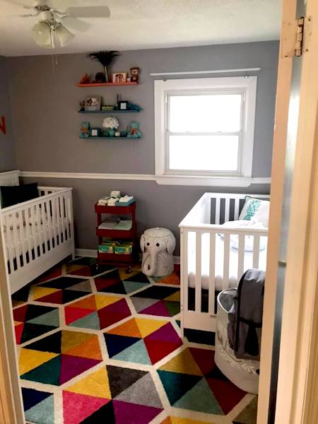 twin nursery design and decor ideas