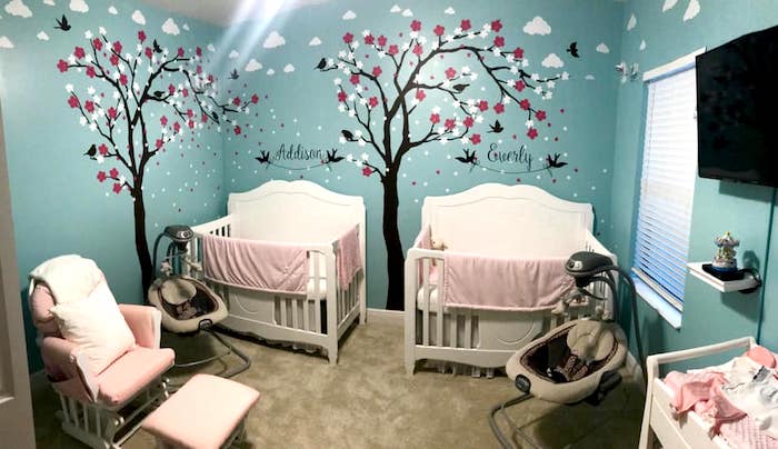 twin nursery design and decor ideas