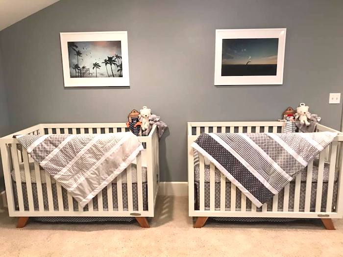 twin nursery design and decor ideas