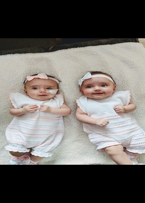 The First Year with Twins 4 Months Old