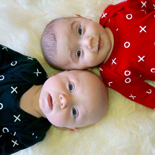 The First Year with Twins 4 Months Old