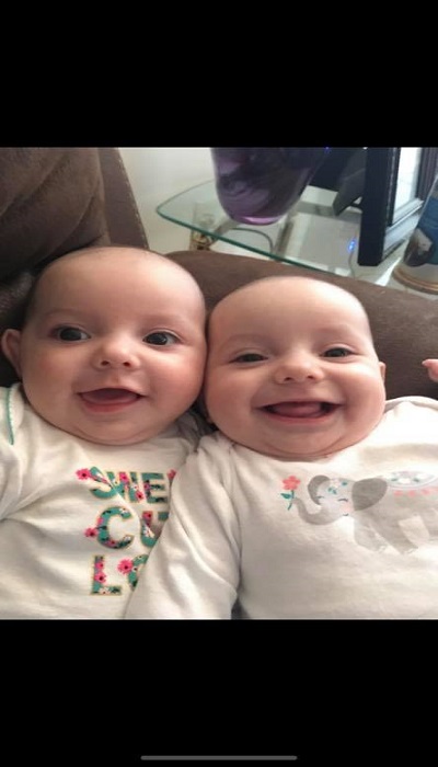 The First Year with Twins 4 Months Old