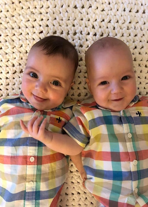 Twins 4 Months Old