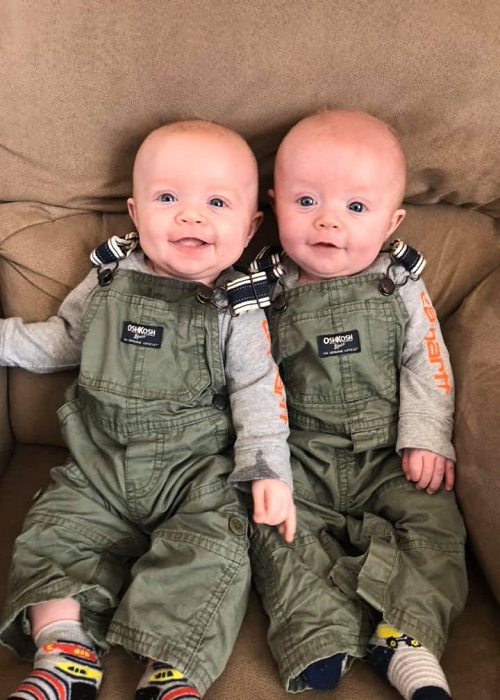 The First Year with Twins 4 Months Old