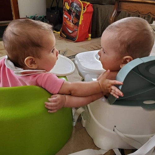 The First Year with Twins 5 Months Old