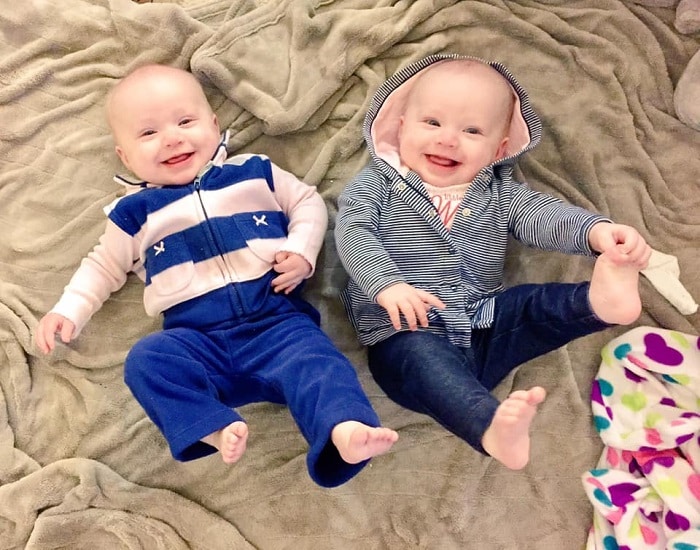 twins 5 months