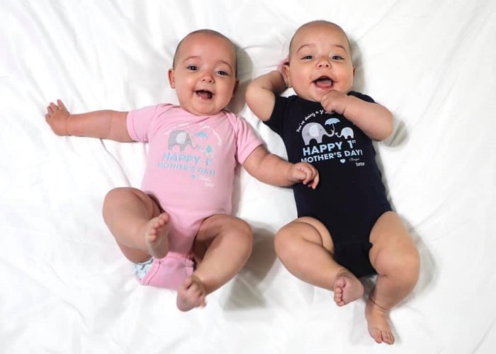 The First Year with Twins 6 Months Old