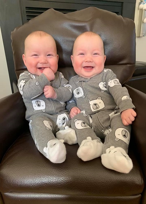 Twins 6 Months Old