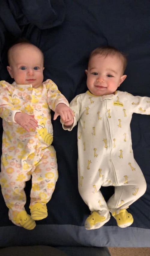 The First Year with Twins 6 Months Old