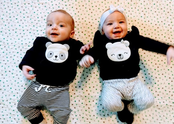 The First Year with Twins 7 Months Old