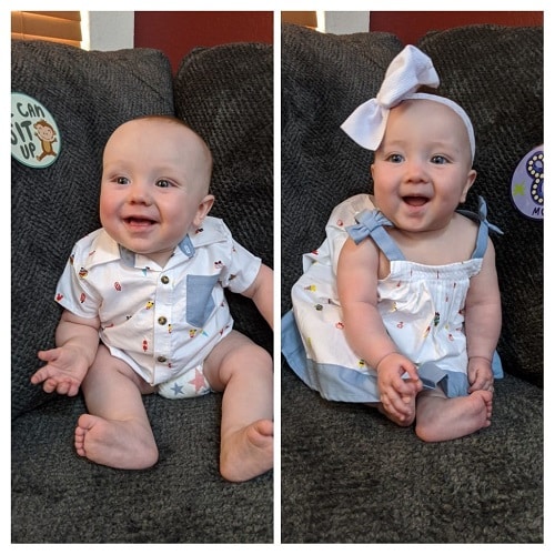 The First Year with Twins 7 Months Old