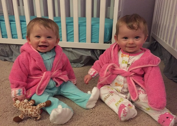 The First Year with Twins 8 Months Old