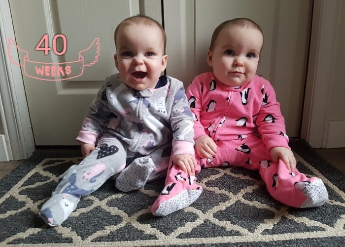 The First Year with Twins 8 Months Old