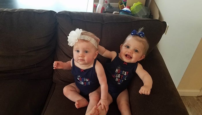 The First Year with Twins 8 Months Old