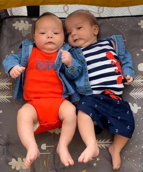 The First Year with Twins Week 9