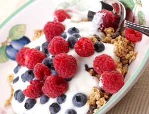 food yogurt healthy snack